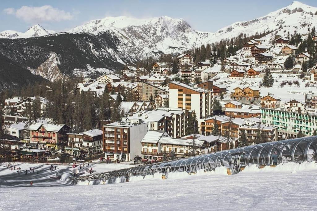 Valberg: 2 Pieces Au Centre Station Avec Piscine Péone Exteriér fotografie